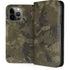 Wood Camo Camouflage iPhone 15 Pro Max Folio Case